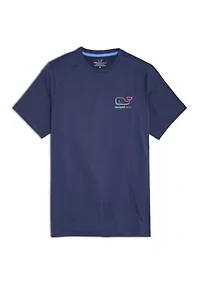 Women's Whale Short Sleeve Harbor Graphic Shirt