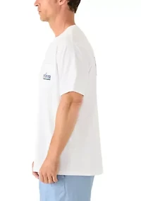 Men's Sunset Golf Logo Graphic T-Shirt