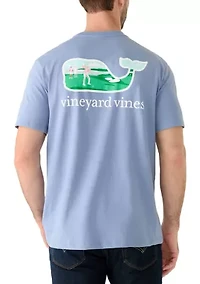 Men's Golfers Whale Graphic T-Shirt