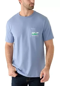 Men's Golfers Whale Graphic T-Shirt