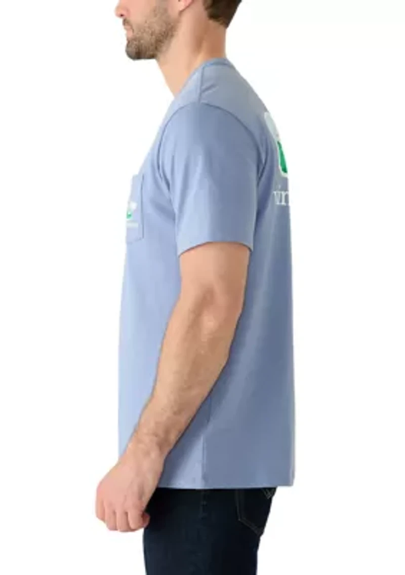 Men's Golfers Whale Graphic T-Shirt