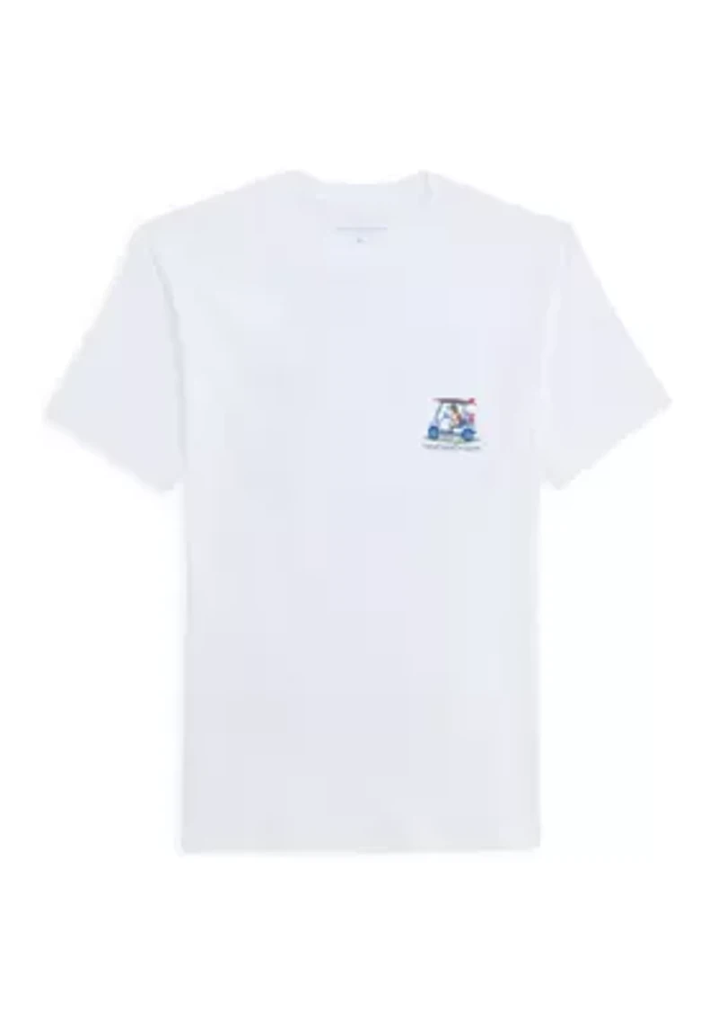 Men's Pointer Golf Cart Graphic T-Shirt