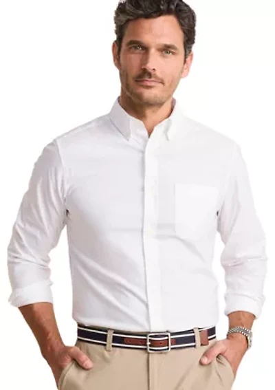 Men's Breakwater Solid Performance Cotton Shirt