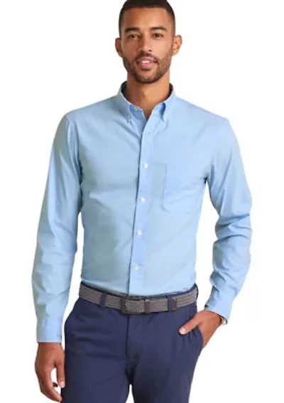 Men's Breakwater Solid Performance Cotton Shirt