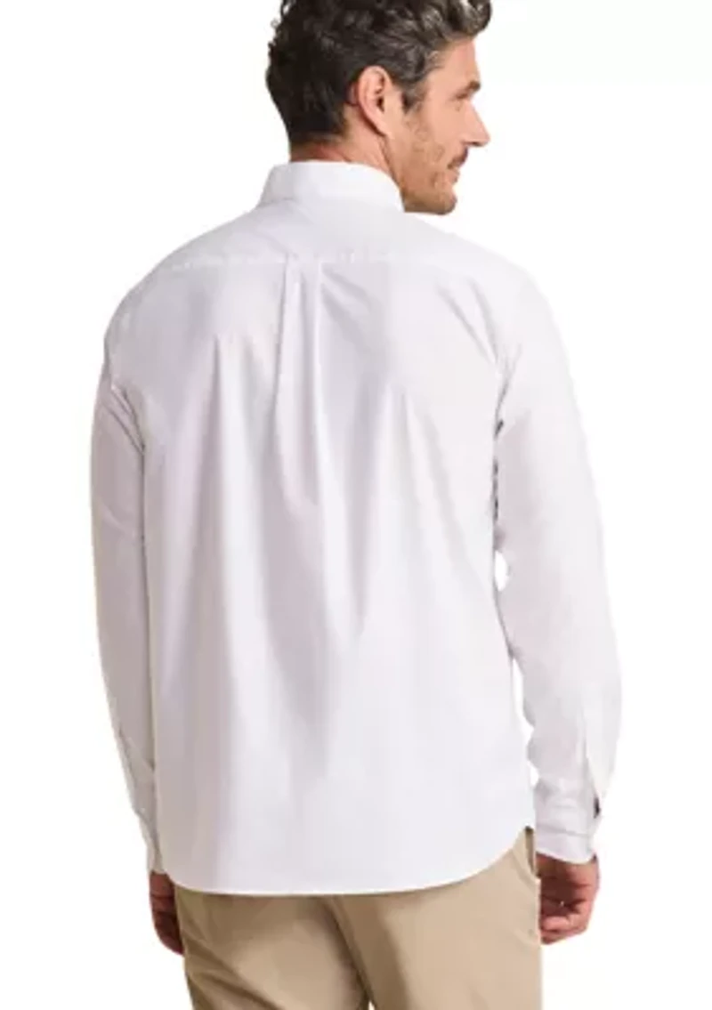 Men's Breakwater Solid Performance Cotton Shirt