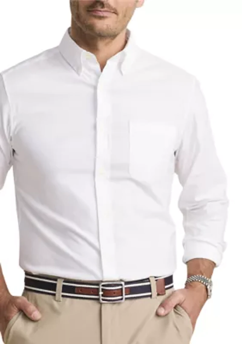 Men's Breakwater Solid Performance Cotton Shirt