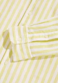 Men's Stripe Linen Bendback Tisbury Shirt