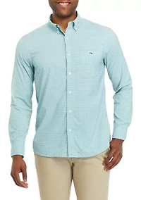 Men's On the Go Nylon Check Shirt