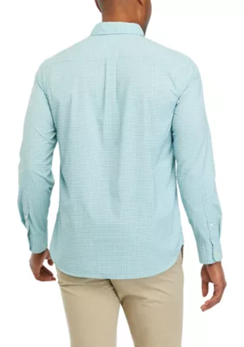 Men's On the Go Nylon Check Shirt