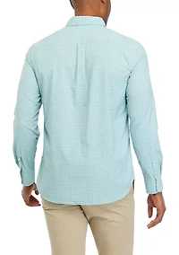 Men's On the Go Nylon Check Shirt