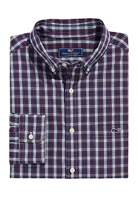 Tartan Plaid Poplin Shirt
