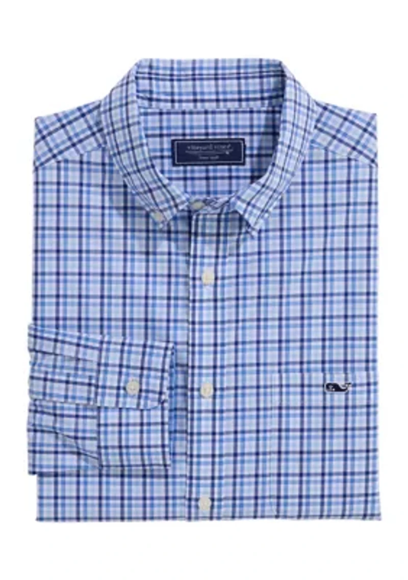 Men's Kingston Tattersall Perfect Wash Poplin Shirt