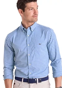 Men's Topsail Gingham Featherweight Performance Shirt