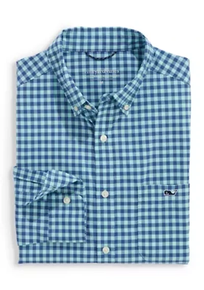 Men's Topsail Gingham Featherweight Performance Shirt