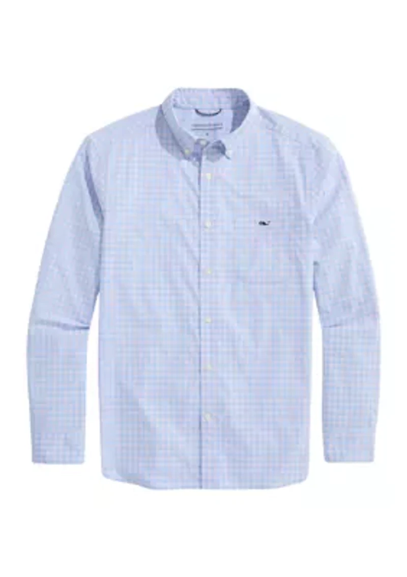 Men's Topsail Gingham Featherweight Performance Shirt