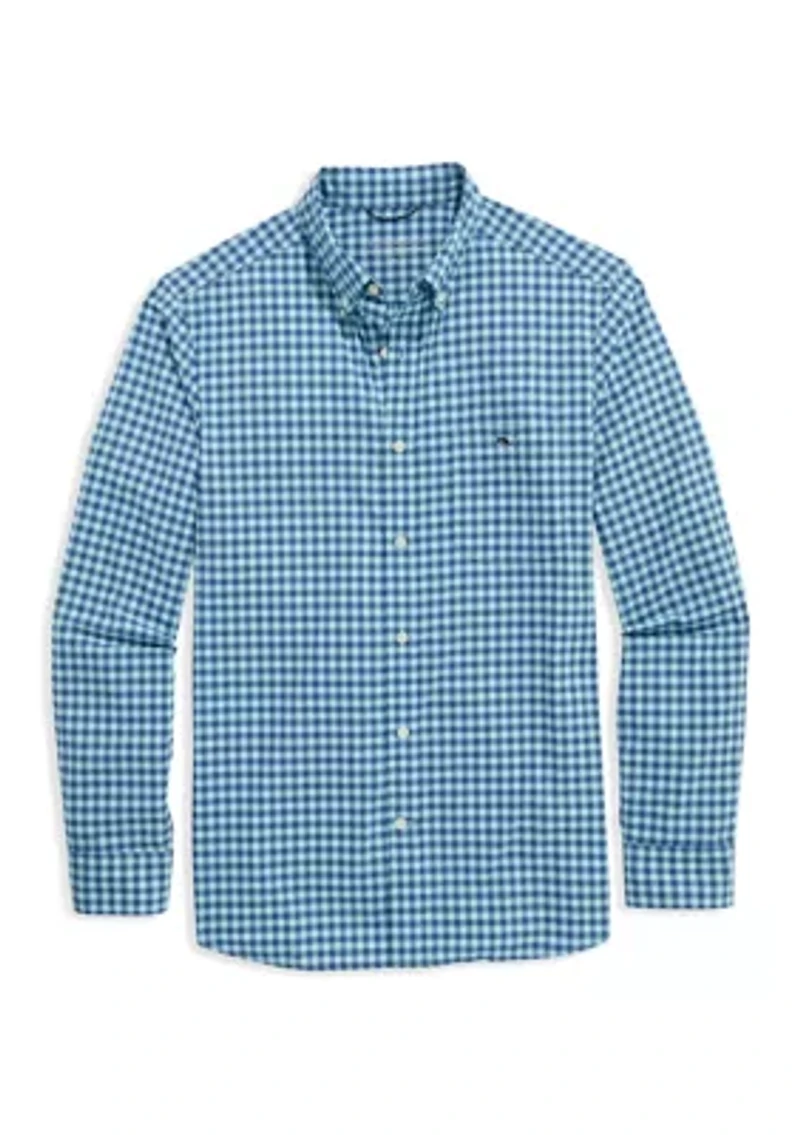 Men's Topsail Gingham Featherweight Performance Shirt