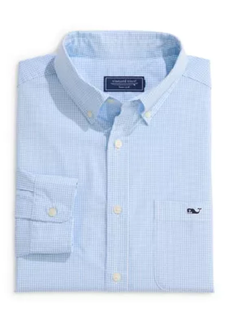 Anegada Gingham Perfect Wash Poplin Shirt
