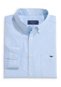 Anegada Gingham Perfect Wash Poplin Shirt