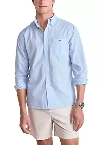 Anegada Gingham Perfect Wash Poplin Shirt