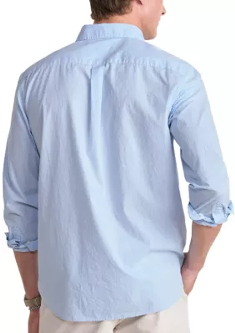 Anegada Gingham Perfect Wash Poplin Shirt