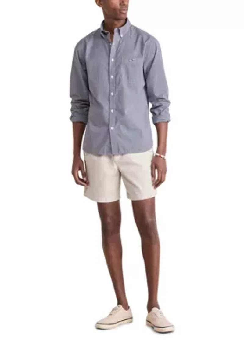 Anegada Gingham Perfect Wash Poplin Shirt