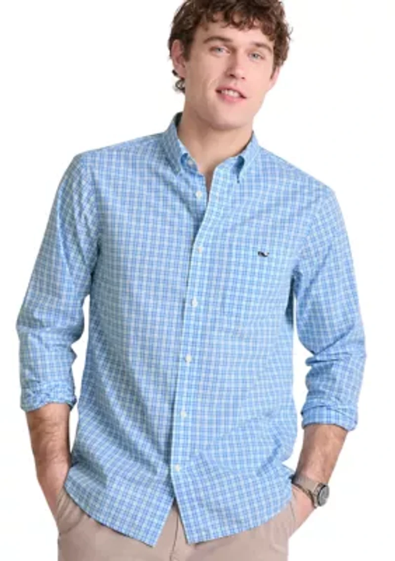 Men's Tobago Check Perfect Wash Poplin Shirt