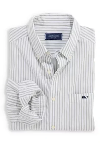 Seabird Stripe Perfect Wash Poplin Shirt