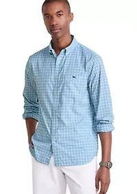 Checkered Featherweight Button Up Shirt