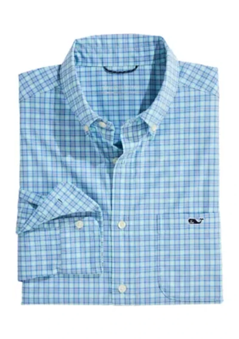 Checkered Featherweight Button Up Shirt