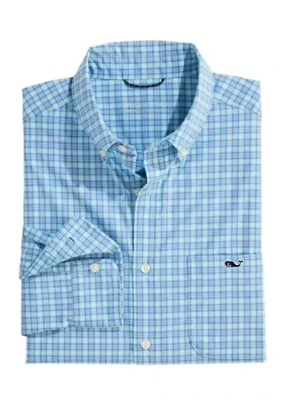 Checkered Featherweight Button Up Shirt