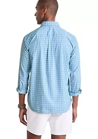 Checkered Featherweight Button Up Shirt