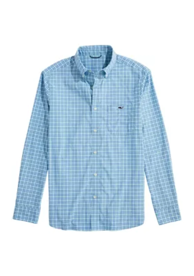 Checkered Featherweight Button Up Shirt
