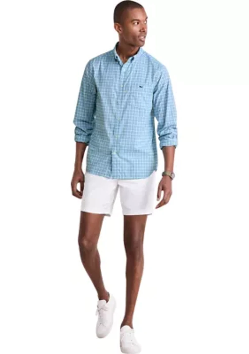 Checkered Featherweight Button Up Shirt