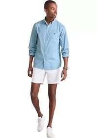 Checkered Featherweight Button Up Shirt