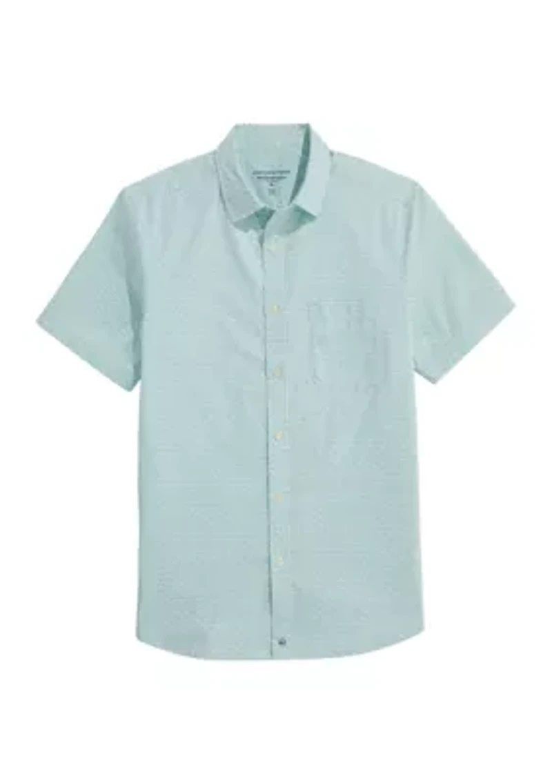 Men's Puzzle Whale Brrr Short Sleeve Shirt