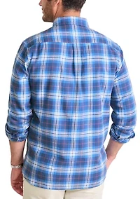 Men's Muskeget Plaid Flannel Shirt