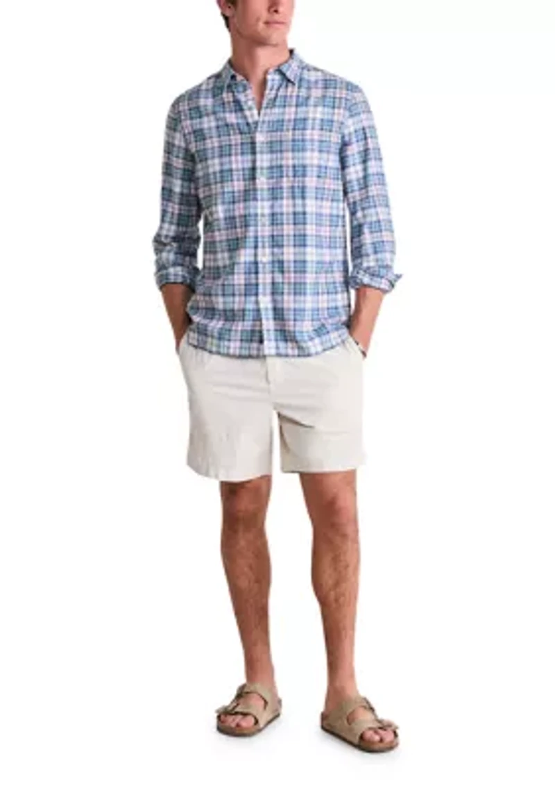 Nobadeer Plaid Island Cotton Shirt