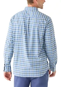 Faraway Plaid brrr° Button Down Shirt