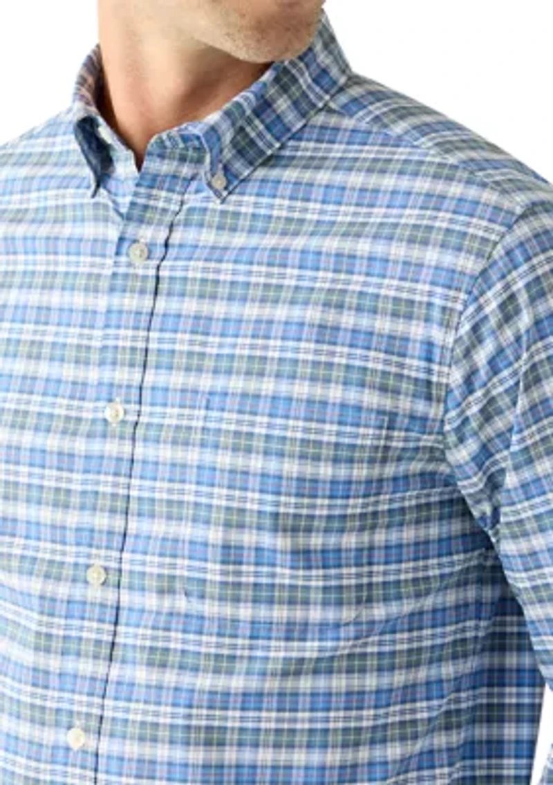 Faraway Plaid brrr° Button Down Shirt