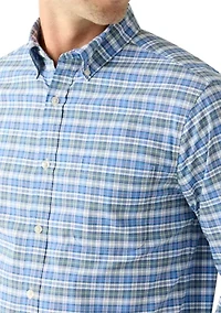 Faraway Plaid brrr° Button Down Shirt