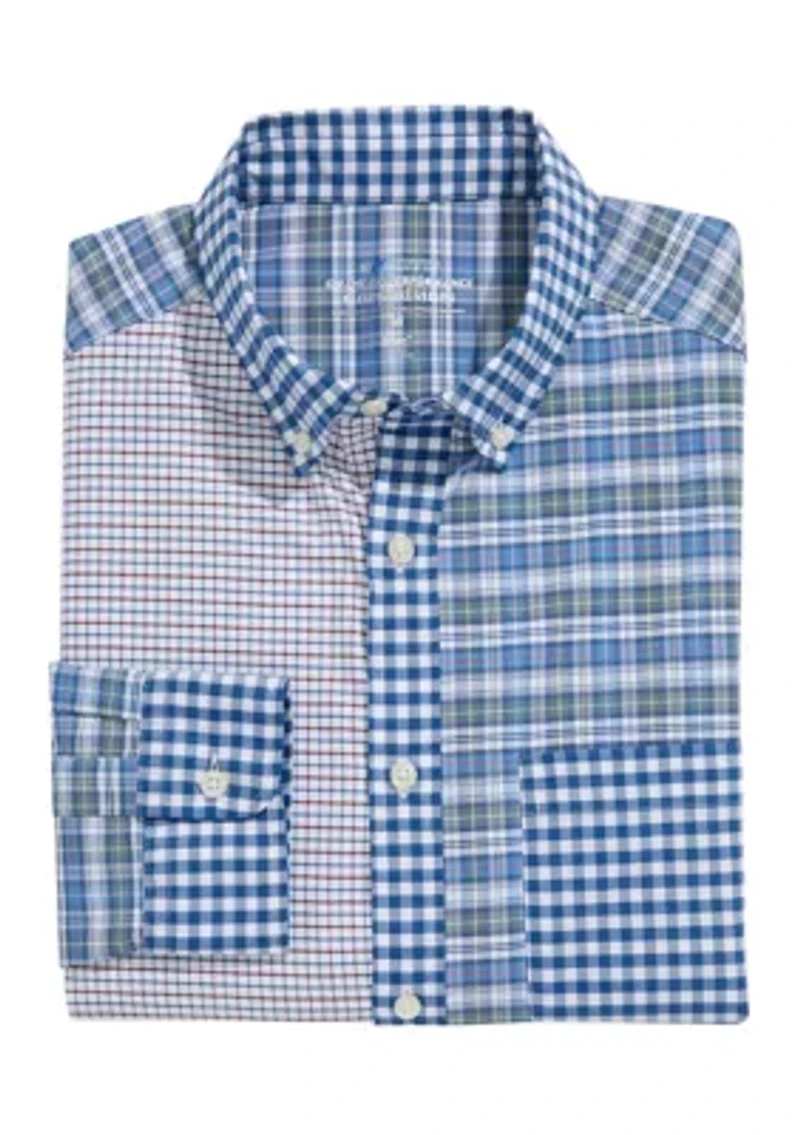 Performance Cotton Patchwork Party Shirt