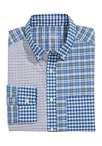 Performance Cotton Patchwork Party Shirt