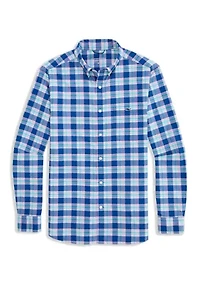 Men's Coconut Key Plaid Featherweight Performance Shirt