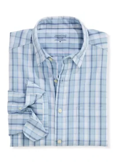 Higgs Beach Plaid Perfect Sundown Shirt