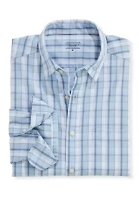 Higgs Beach Plaid Perfect Sundown Shirt