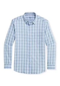Higgs Beach Plaid Perfect Sundown Shirt