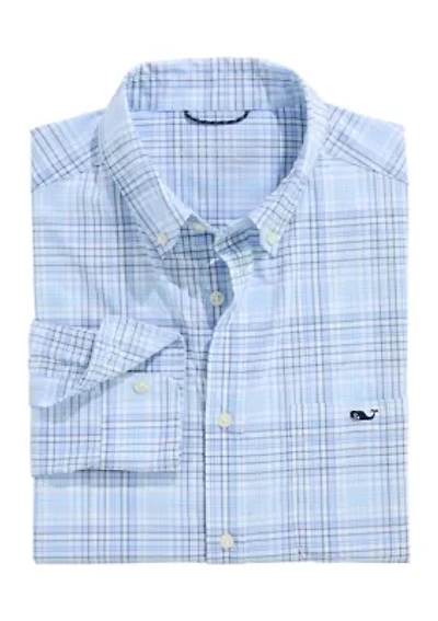 Men's Parrotfish Plaid Featherweight Long Sleeve Shirt