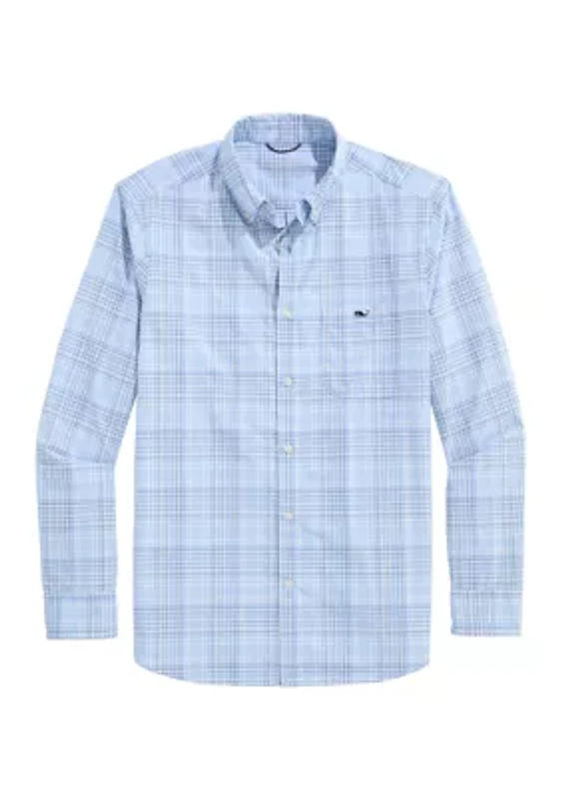 Men's Parrotfish Plaid Featherweight Long Sleeve Shirt