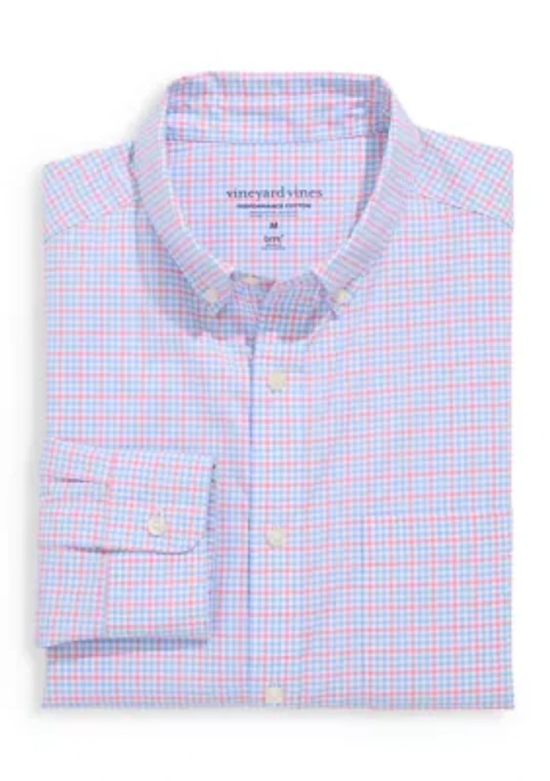 Men's Catamaran Check Perfect Button Down Shirt