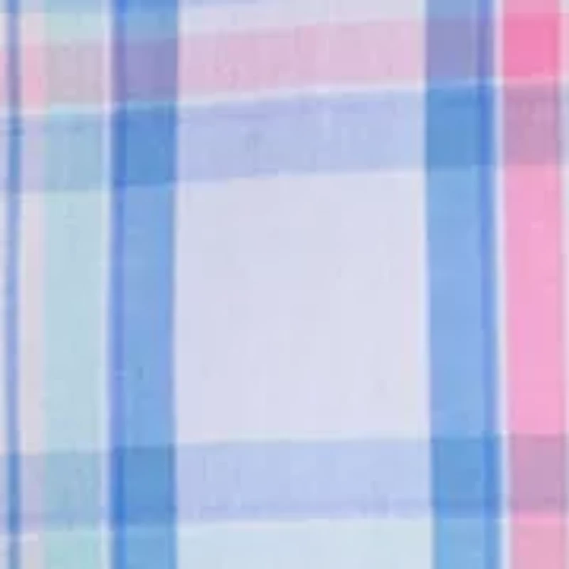 Men's Tipsy Turtle Plaid Long Sleeve Button Down Shirt